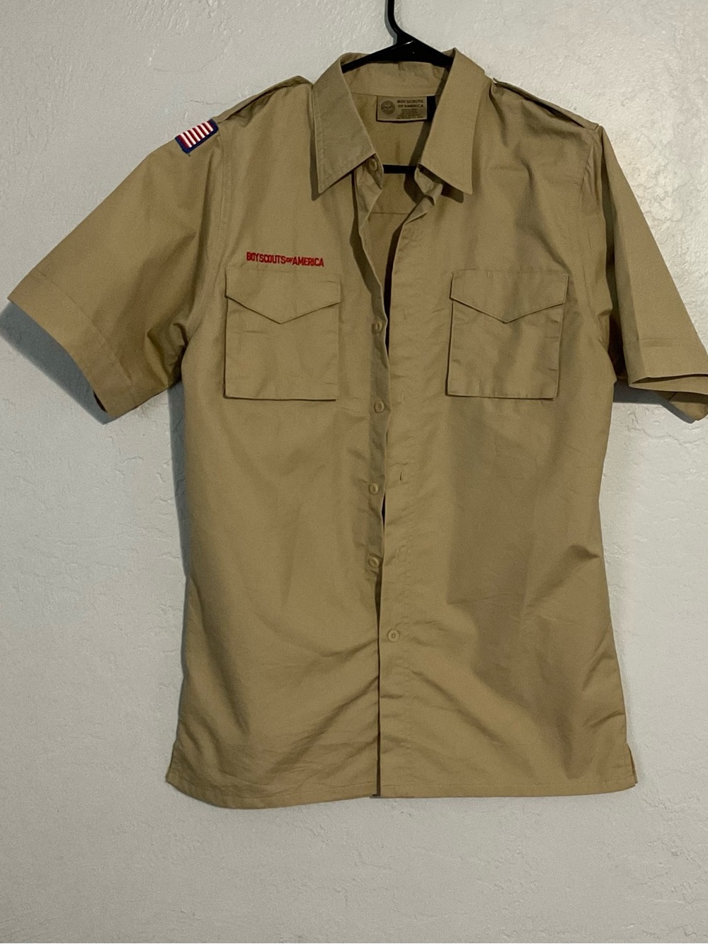 Boy Scouts of America Khaki Short-Sleeve Uniform Shirt